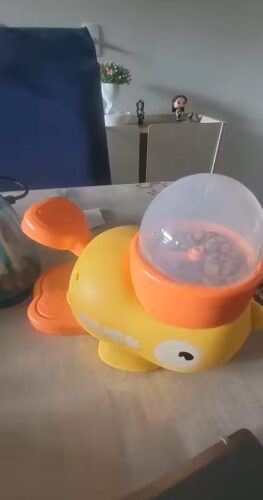 Cat Interactive Rotational Snack-Surprise Launcher photo review